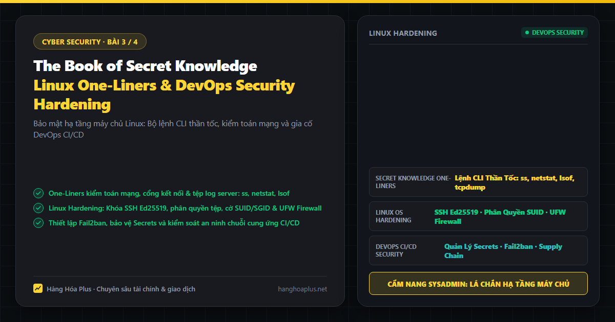 The Book of Secret Knowledge và Linux Hardening Banner