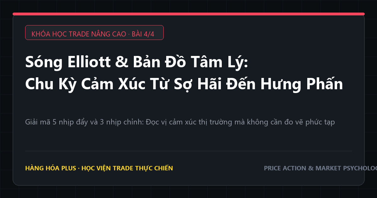 Khóa học trade nâng cao phần 4 sóng elliott và bản đồ tâm lý thị trường chu kỳ cảm xúc